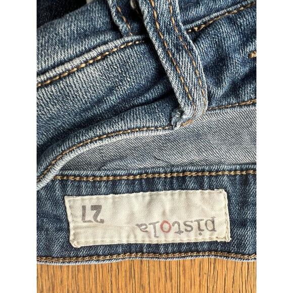 Pistola Skinny Jeans Distressed Zipper at ankles Size 27 - Picture 8 of 8